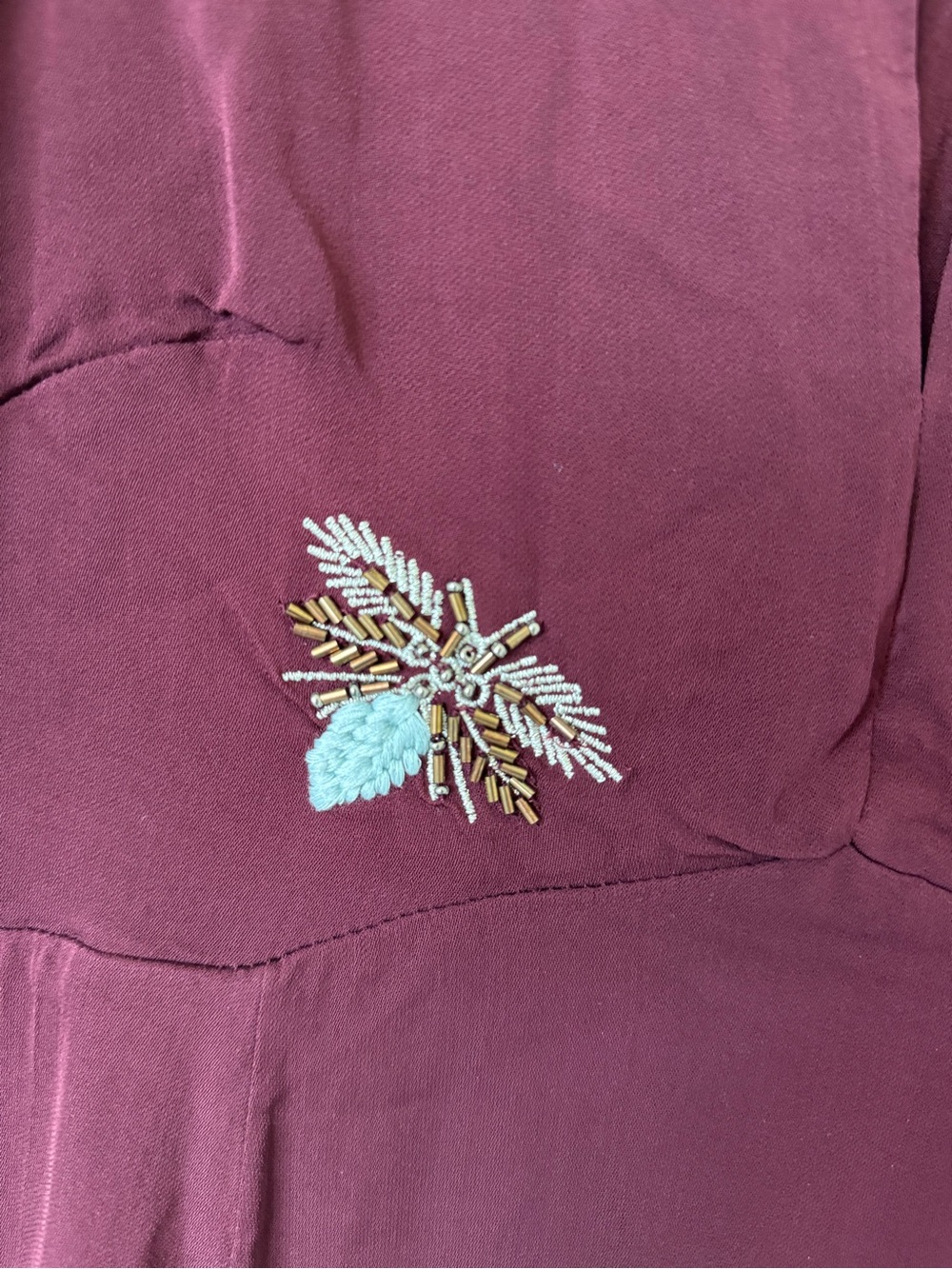 Anthropologie Moulinette Soeurs Beaded Firefly Dress - Picture 9 of 13